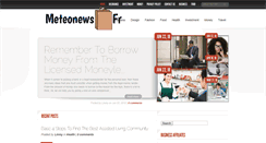 Desktop Screenshot of meteonews-fr.com